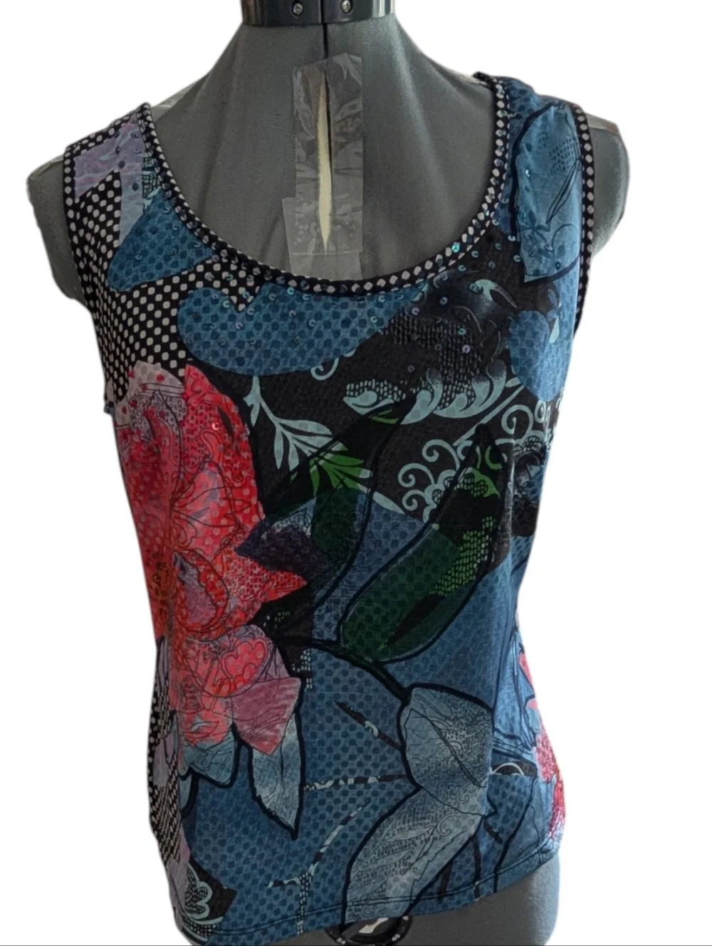 Alberto Makali Y2K Women's‎ Jacket Multi-Color Embellishments Size M